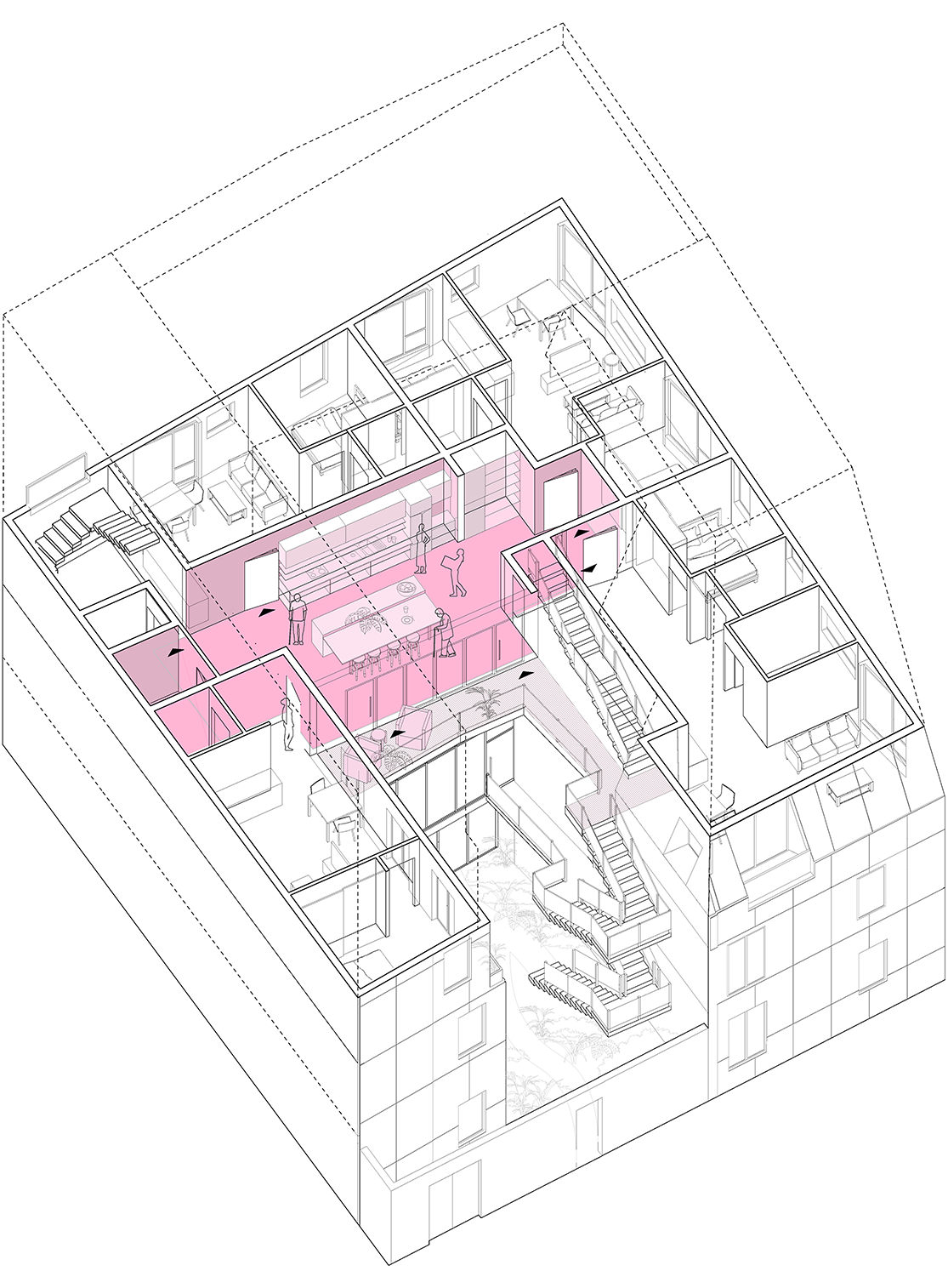 Carehaus Baltimore 3rd floor plan